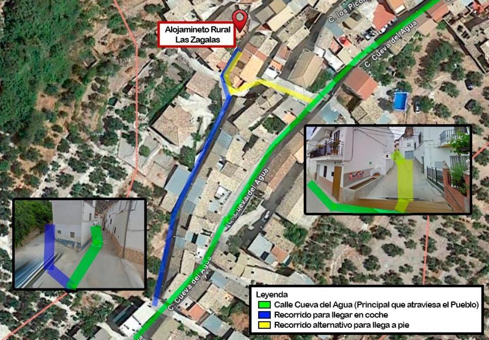 Penzion Alojamiento Rural Las Zagalas Tiscar Exteriér fotografie